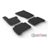 GledRing Rubbermatten Range Rover Sport 7/2013- (T profiel 4-delig + montageclips) voor o.a. LAND ROVER