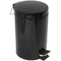 Easybin Pedaalemmer 3 liter afvalemmer Zwart