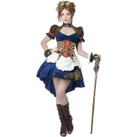 Vegaoo Steampunk kostuum voor dames