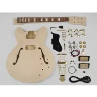 Boston KIT-ES-40 zelfbouwpakket semi-akoestische gitaar