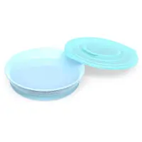 Twistshake - Plate 6+m Pastel Blue