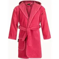 Badrock Kinderbadjas roze 10-12 jaar