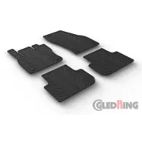 GledRing Rubbermatten Volkswagen Tiguan 4/2016- (T profiel 4-delig + montageclips) voor o.a. VOLKSWAGEN