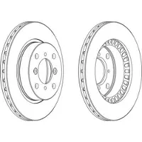 FERODO DDF978 Remschijf