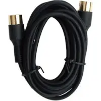 Cavus 8-pins DIN Powerlink PL8 kabel voor B&O / zwart - 3 meter