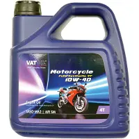 VatOil Motorolie Motorcycle Syn 4-takt 10w-40 4 Liter