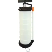 Bravo Hevelpomp 6,5 Liter – Vloeistofpomp voor Overhevelen van Olie en Water – Snel Oliewisselaar – Grote Opvangcapaciteit