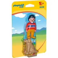 Playmobil 1.2.3 Man Met Hond