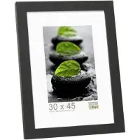 Deknudt Fotolijst - Zwart - S44CF2 - Voor foto: 30x45 cm