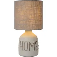 Lucide COSBY - Tafellamp - Ø 16,5 cm - 1xE14 - Grijs