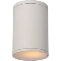 Lucide TUBIX - Plafondspot Binnen/Buiten - Ø 10,8 cm - 1xE27 - IP54 - Wit