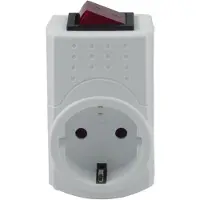 REV 0512085777 netstekker adapter Type F Wit