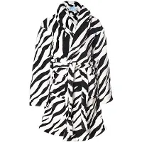 Badrock Kinderbadjas zebra maat L(9-10jaar)