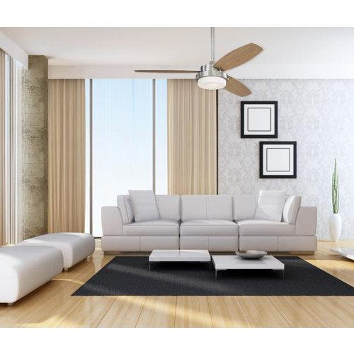 Westinghouse Deckenventilator mit Lampe 90 cm Contempra Trio Nickel gebürstet