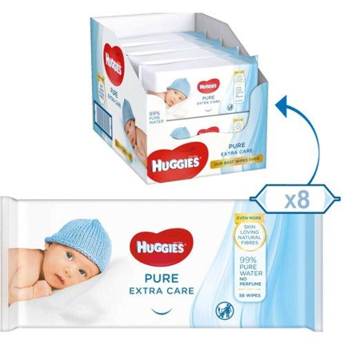 Huggies Billendoekjes - Baby Wipes - Pure Extra Care - 99% Water