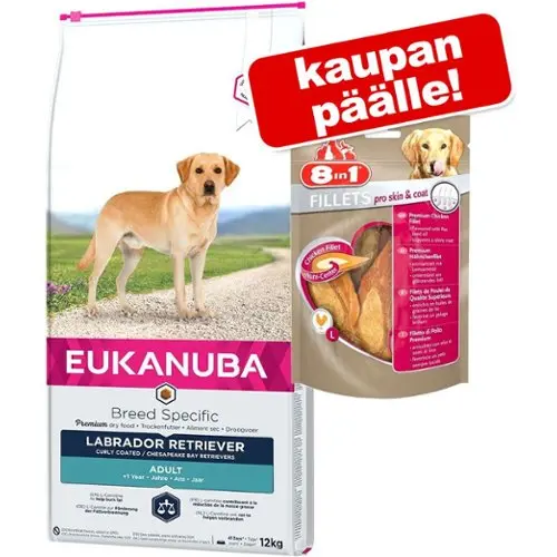 2x12kg Eukanuba Premium Nutrition Adult Large & Giant Breed Zalm Droog Hondenvoer Aanbieding 54920163