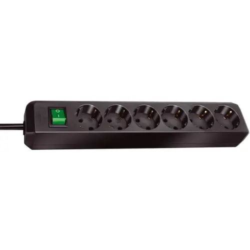 Stekkerdoos Brennenstuhl Premium 4 Voudig USB C PD En Usb A Zwart