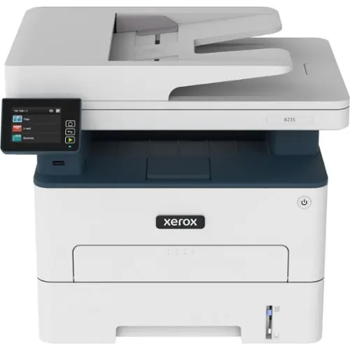 Xerox b235 črno-bela 4v1 večopravilna naprava pogled od spredaj