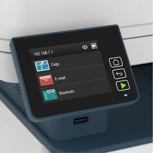 Xerox b235 večopravilni laserski tiskalnik pogled pod kotom