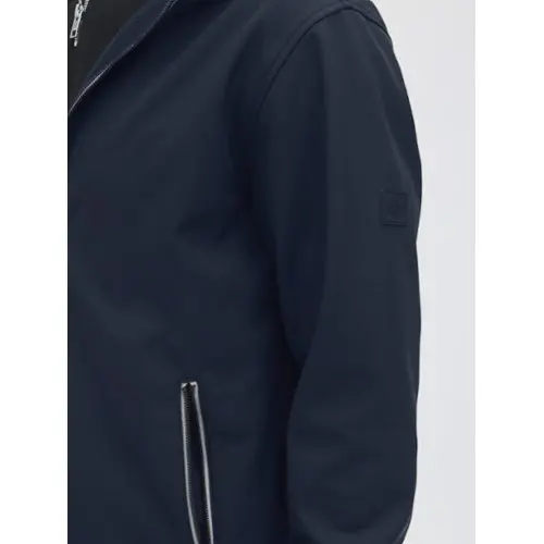 Veste à capuche softshell uni 'JJ Rebel' - Noir - Homme - 40.00 Veste à capuche softshell uni 'JJ Rebel' - Noir - Homme - 40.00