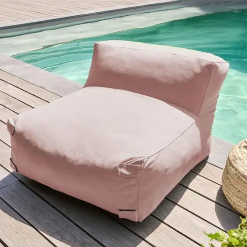 Oviala Modulaire Tuinbank – 2-zits, Cactusgroen, Met Klittenbandsysteem – Waterafstotend En Weerbestendig